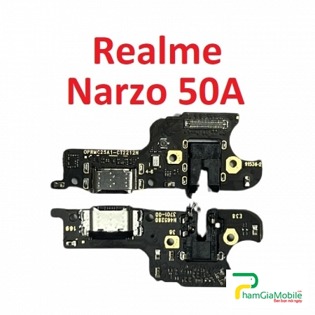Cụm Sạc, Chui Sạc Realme Narzo 50A Sạc Chập Chờn, Không Vào Pin